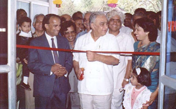Inauguration of vrundavan hospital
